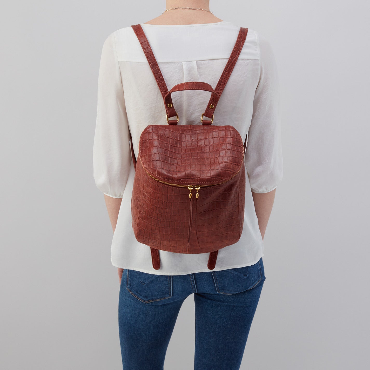 brandy leather backpack Hobo River (Brandy) Backpack Purse