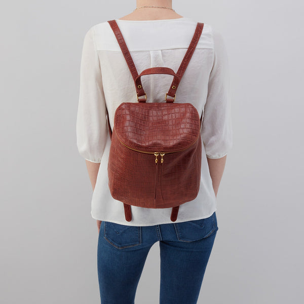 Hobo River (Brandy) Backpack Purse