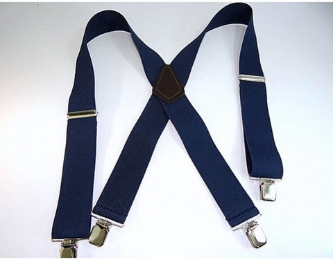 Hold-Up Suspender - Contractor Series Suspenders / Navy Blue #8572XS