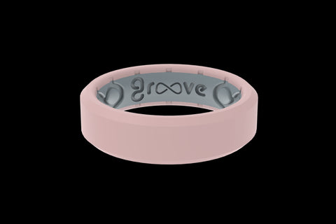 Groove Life Thin Rose Quartz Ring