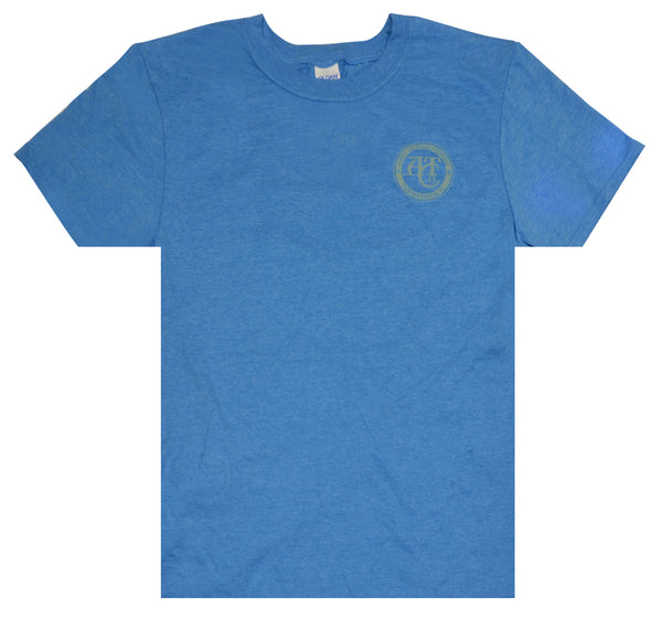 ATC SS Performance Center-Fold Popper T-Shirt/Heather Sapphire