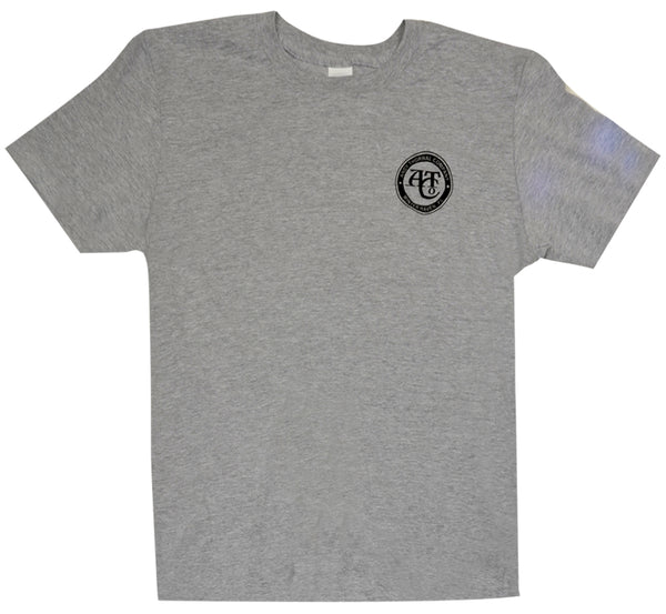 ATC SS Performance Center-Fold Popper T-Shirt/Sport Gray