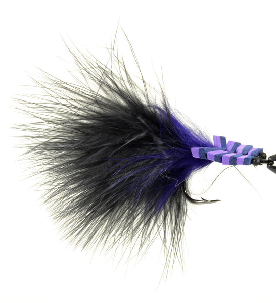 Floaty Toad - Black and Purple