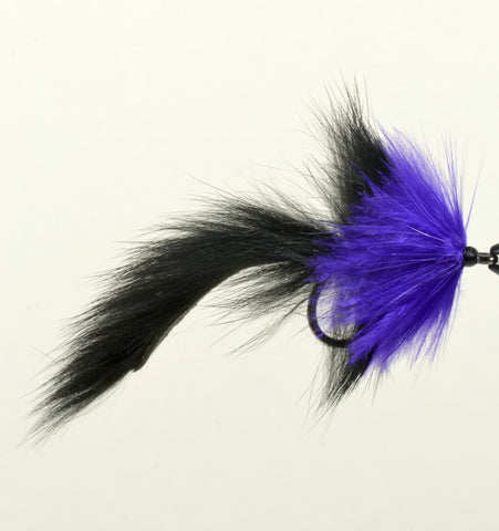 Tarpon Bunny Fly - Purple and Black