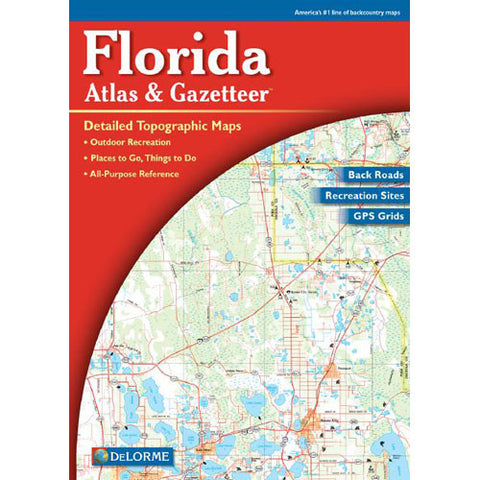 Delorme Atlas & Gazetteer Florida
