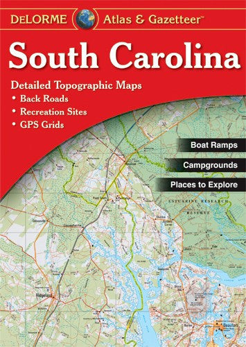 Delorme Atlas & Gazetteer South Carolina