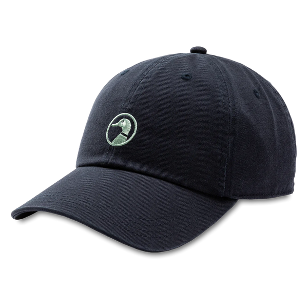 Duck Head Embroidered Duck Twill Hat / Navy