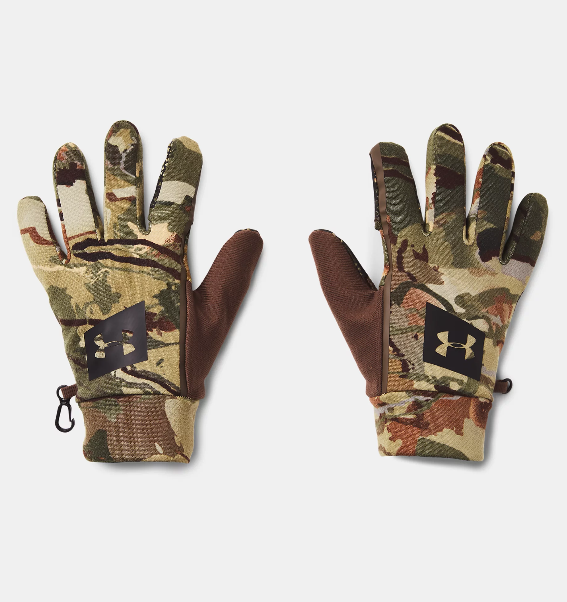 Under armour deals women's camo gloves