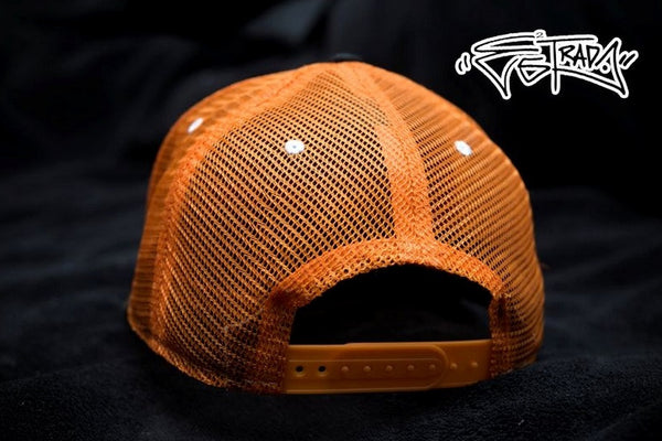 Estrada BC Camo Hat Orange Back #500-115