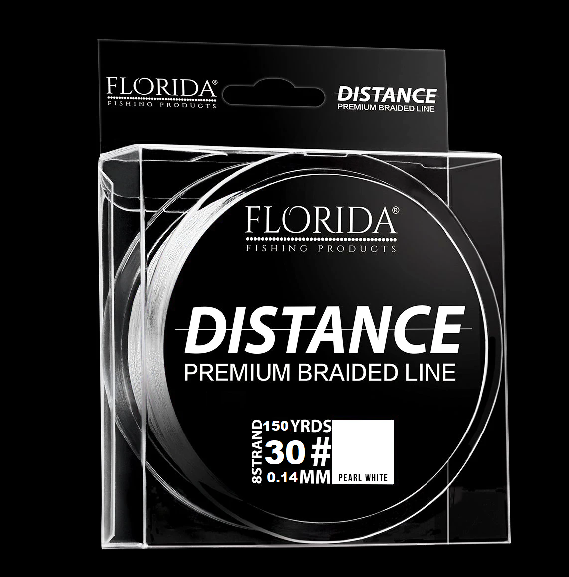 Florida Fishing Products Distance Braided Line Pearl White All