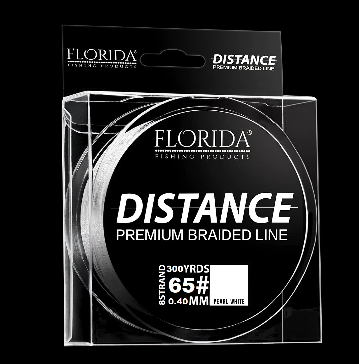 Florida Fishing Products Distance Braided Line Pearl White All Sizes 15#150yds 0.14mm