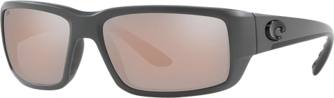 Costa Del Mar Fantail Sunglasses - Matte Gray/Copper SilverMirror 580G