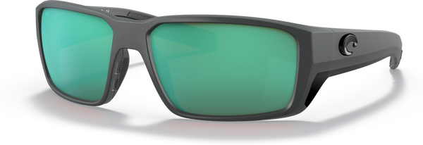 Costa Del Mar Fantail PRO Sunglasses - Matte Grey/ Green Mirror 580G