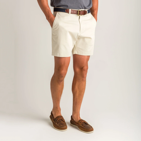 Duck Head Men's Gold School Chino Short- 7"/ Stone