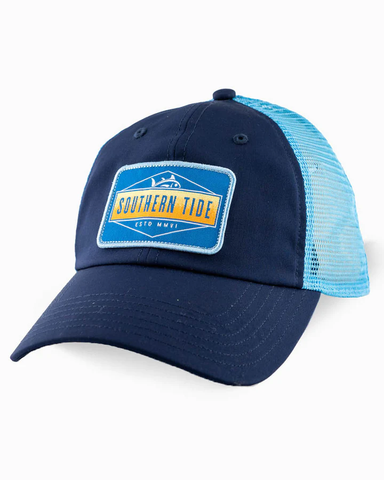 Southern Tide Gradient Patch Performance Trucker Hat / Navy