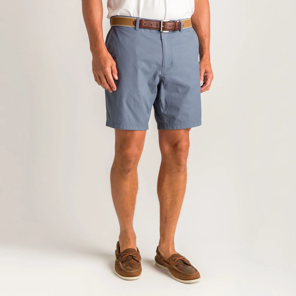 Duck Head Men's Harbor Performance Short - 8" / Slate Blue