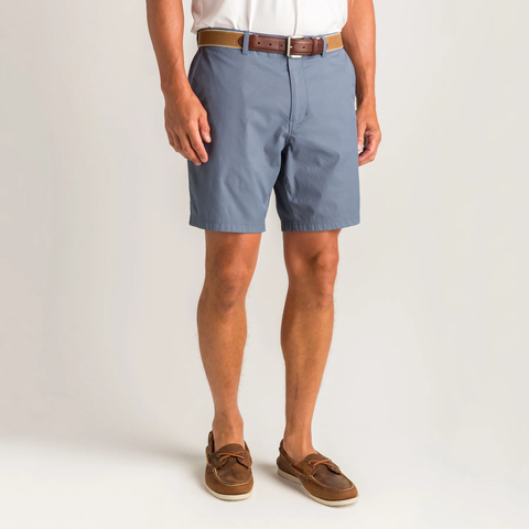 Duck Head Men's Harbor Performance Short - 8" / Slate Blue