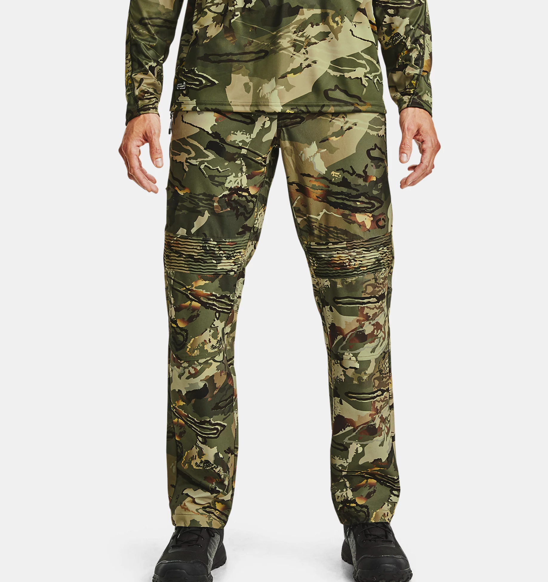 Under armour lightweight camo top pants