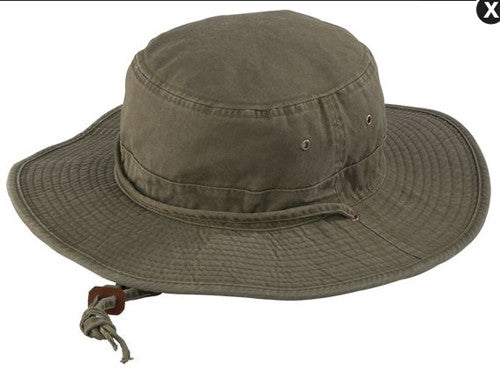 Henschel Hats Washed Booney/Olive #5278