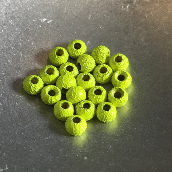 Hareline Gritty Tungsten Beads 1/8" 3.3mm