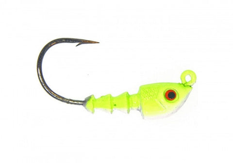 Bass Assassin - JA Series Jighead/Chartreuse Flash