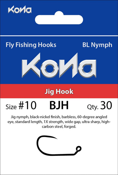 Kona BJH Barbless Jig Hook
