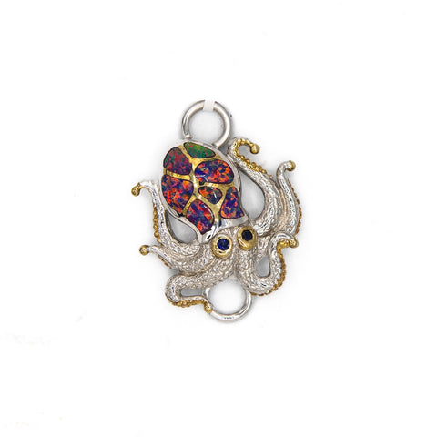 Kovel Opal Crawling Octopus Topper