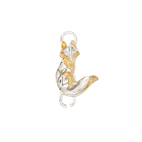 Kovel Two Tone Sitting Fox Topper