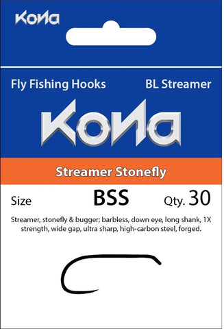 Kona BSS Barbless Streamer Hook