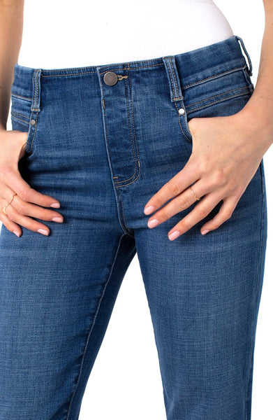 Liverpool Gia Glider Ankle Petite Jeans