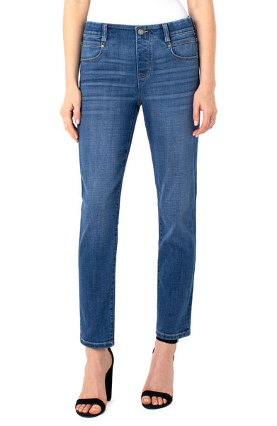 Liverpool Gia Glider Ankle Petite Jeans