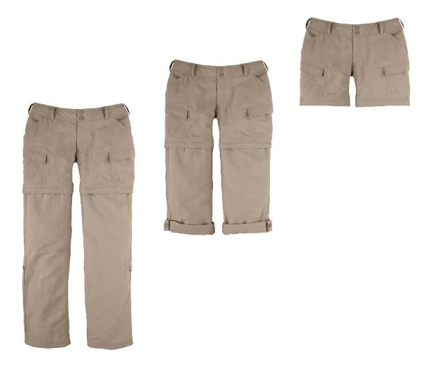 The North Face Exploration Regular Women's Convertible Pants Beige