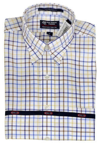 Overton Wrinkle Free L/S Sport Shirt/Maize #203554-88