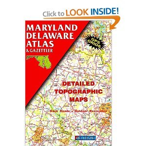 Delorme Atlas & Gazetteer Maryland - Delaware