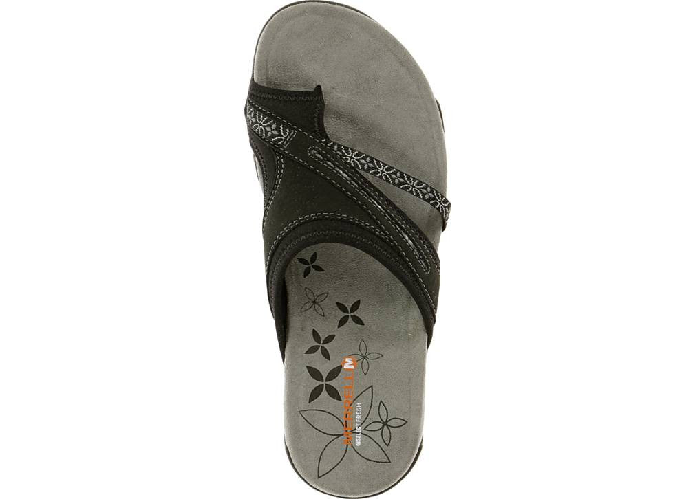 Merrell Womens Terran Post Sandal Black J21814 Andy Thornal Company
