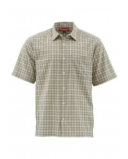 Simms Men's Morada SS Shirt/Dune Plaid