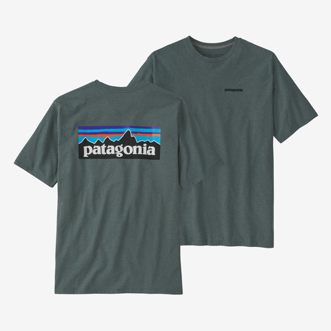 Patagonia Men's P-6 Logo Responsibili-Tee / Nouveau Green