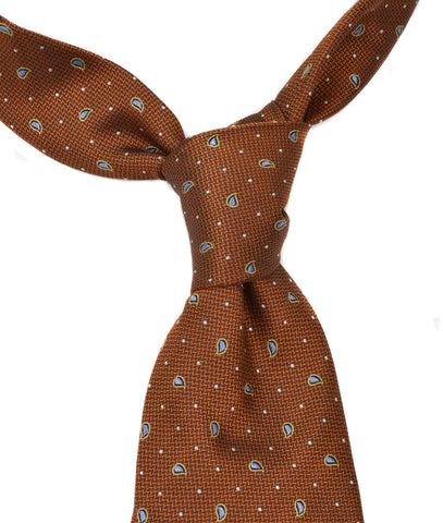 Pacific Silk "Neat Paisley and Dots" Neckwear