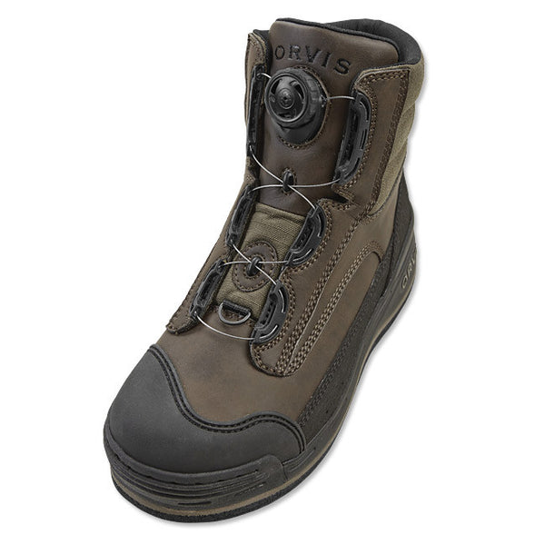 Orvis Mens Boa Pivot Felt Boot/Brown