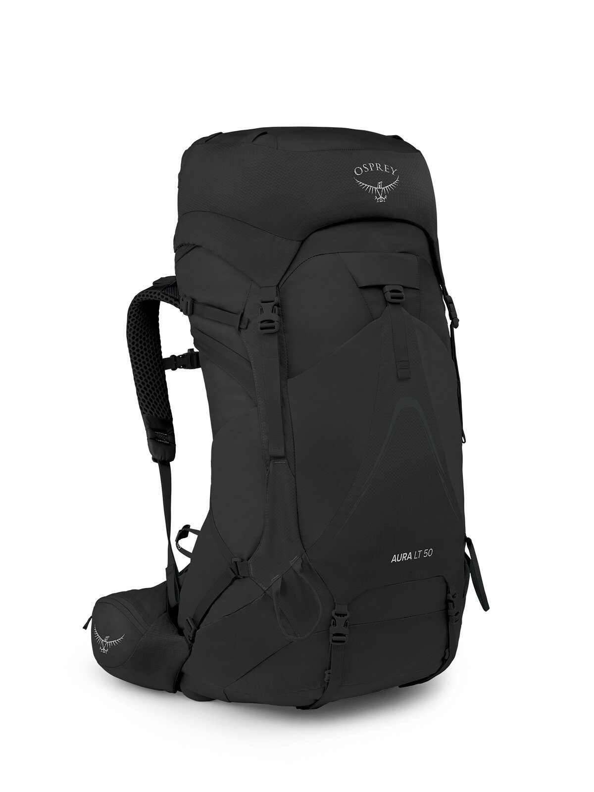 osprey aura ag 50 womens backpack Women's Backpack, Tungsten Grey / XS/S from the top or bottom Osprey Women's Aura AG LT