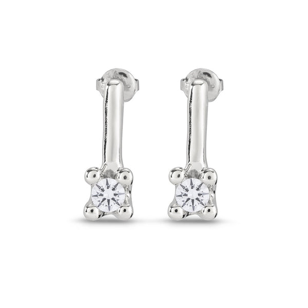 Uno de 50 Silver Divine Drop Earrings