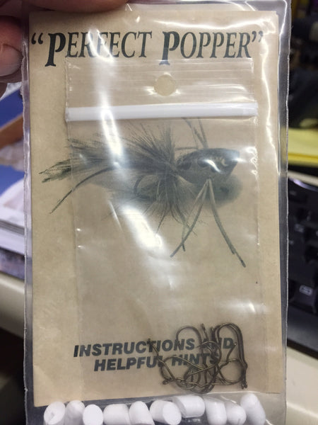 Panfish Popper Bodies with Hook