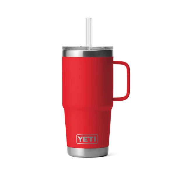 Yeti Rambler 26Oz Straw Cup Harvest Red - Andy Thornal Company
