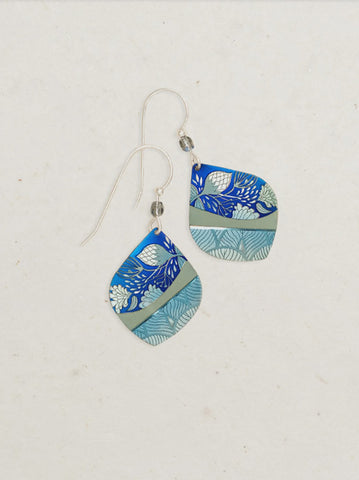 Holly Yashi Lani Kai Blue Earrings