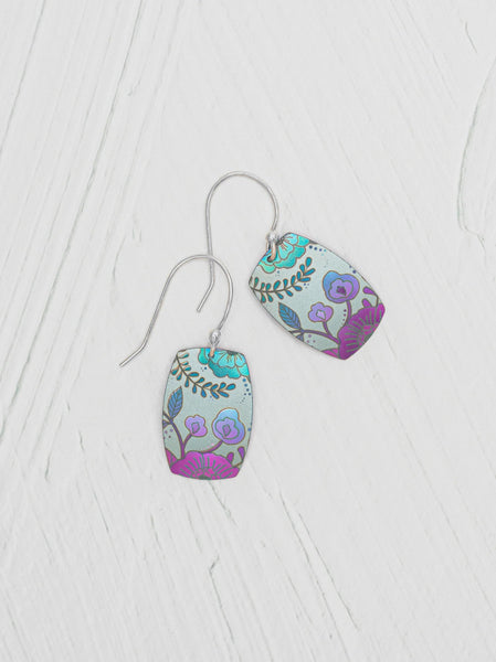 Holly Yashi Forever Fleur Blue Mist Earrings