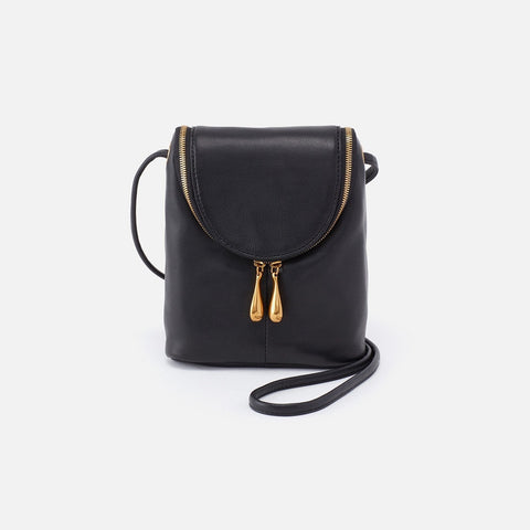 Hobo Fern (Black) Crossbody Purse