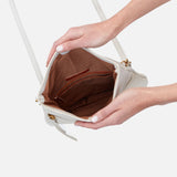 Hobo Draft (Powder White) Crossbody Purse