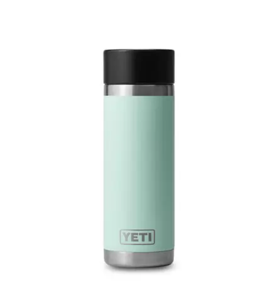 Yeti Rambler 18oz Bottle Seafoam/ HotShot Lid