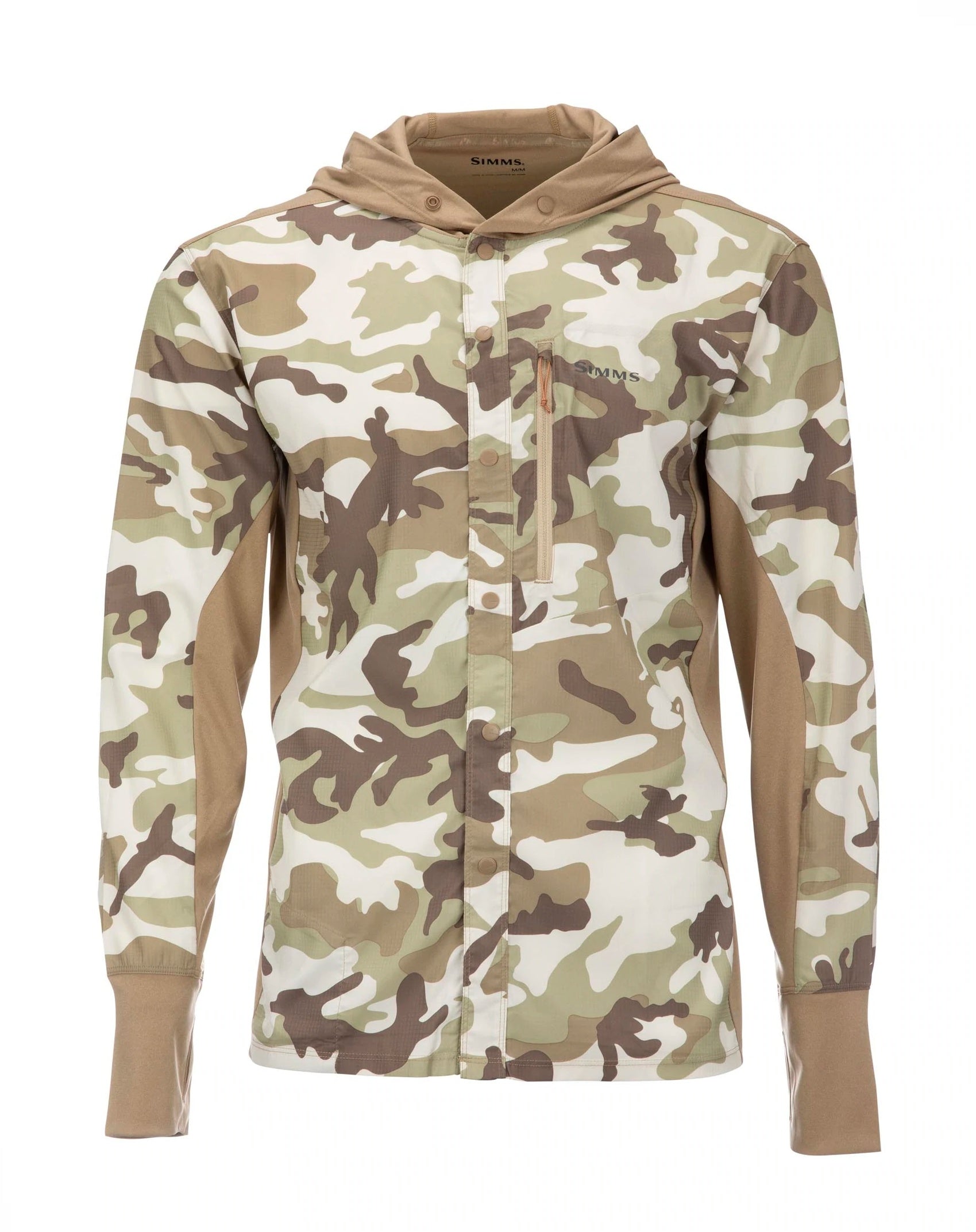 Simms Intruder Hoody / Woodland Camo Sandbar - Andy Thornal Company