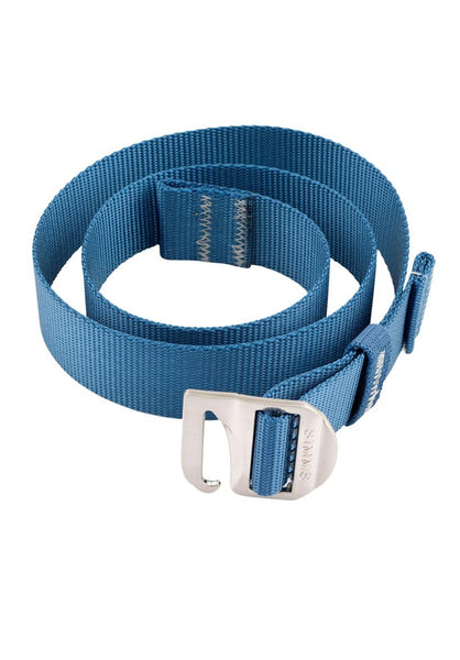 Simms Nylon Web Rivertek Belt/Steel Blue